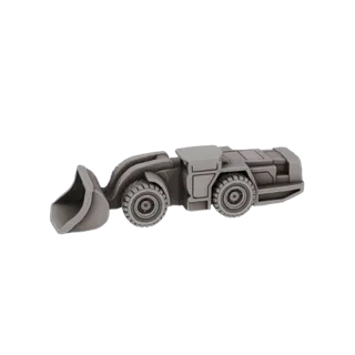 Heavy-Duty Mining Loader 3D Model