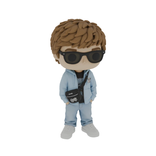 Streetwear Kid 3D Model