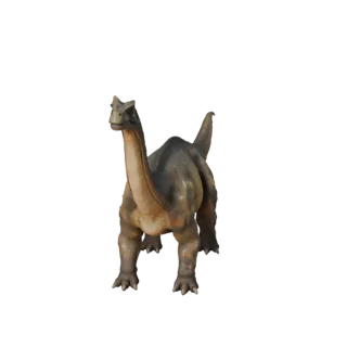 High Poly Brachiosaurus 3D Model - Detailed STL Asset for Printing