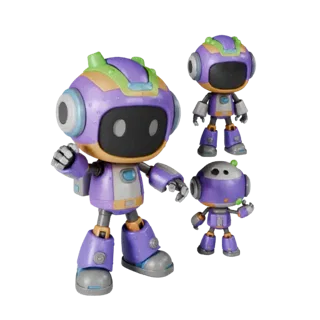 Modular Robot Style Mascot | Kitbash Asset Pack Bundle