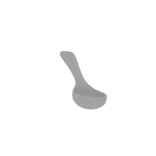 Simple Gray Spoon