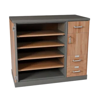 Industrial Cabinet Unreal Engine 3D Asset for Game Engines