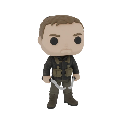 John Wick Funko Pop 3D Model