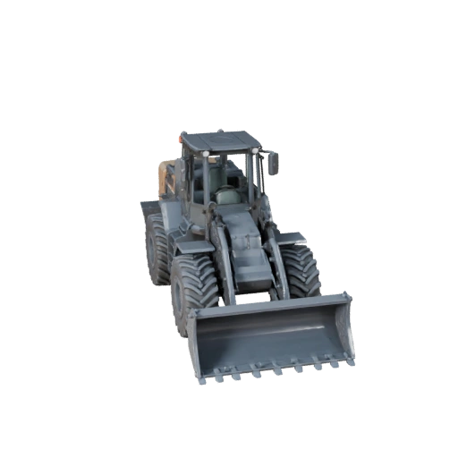 Mining Wheel Loader 3D Game Asset for Realtime Use