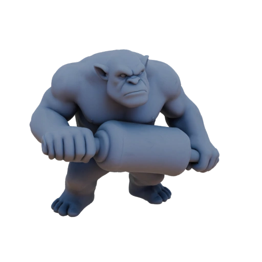 Miniature STL Troll Ennemi Dark Fantasy - En Poursuite