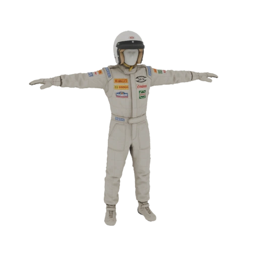 Racing Suit 3D Model