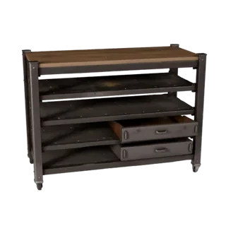 Maker Parts Rack 3D Asset for CAE Studio Workflows
