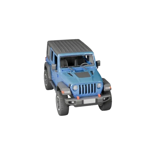 Modelo 3D Imprimible Estilo Jeep SUV STL para Coleccionables y