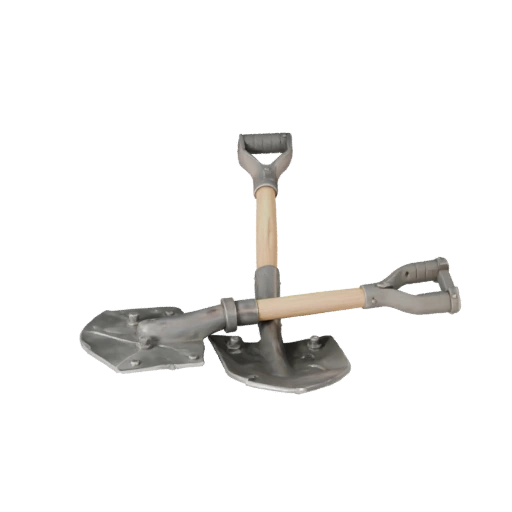 Heavy Duty Shovel 3D Asset for Layered Studio Sets