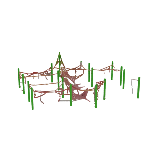 Rope Net Playground Structure