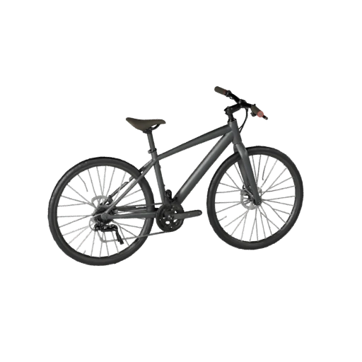 Bicicleta Deportiva Modelo 3D para Unity - Activo de Juego Poligonal Bajo