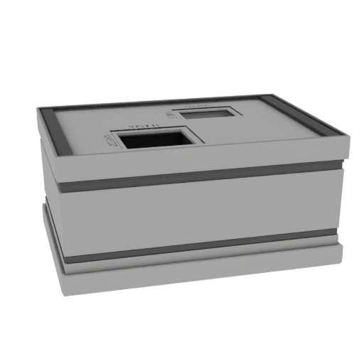 Box Lid with Two Holes