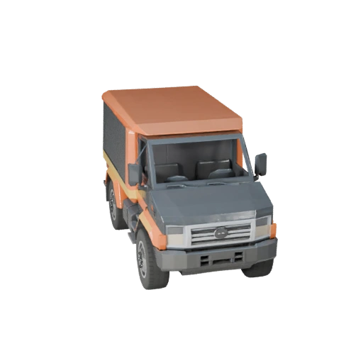 Modelo 3D de Guincho Baixo Poli para Unity & Unreal PBR Asset