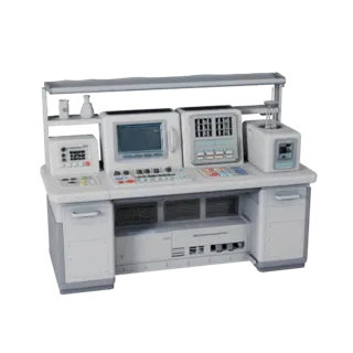 Futuristic Lab Console 3D Model for Cinema Studios