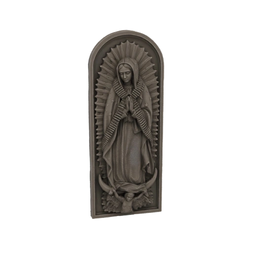Virgin Mary with Bullet Belt Relief