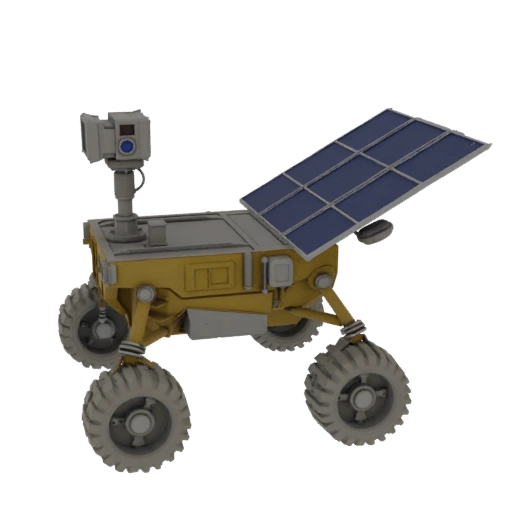 Lunar Sample Collector 3D Asset for Resin Printers