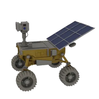 Lunar Sample Collector 3D Asset for Resin Printers