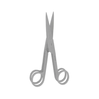 Modelo 3D de Tesoura Cirúrgica