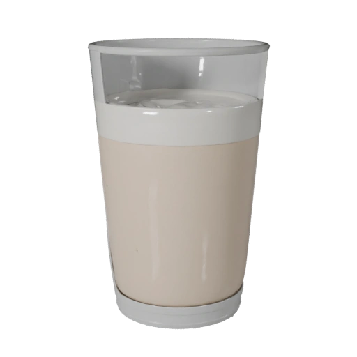 Copo de Suco de Café Modelo 3D AR para Uso em Navegador WebGL