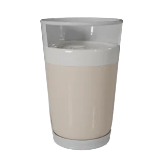 Cafe Juice Glass 3D AR Asset for WebGL Browser Use