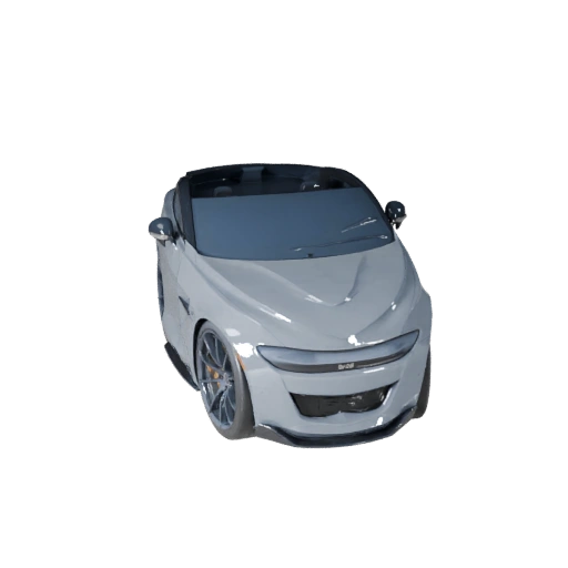 Modello 3D Auto Sportiva High Poly per Rendering in Studio - PBR