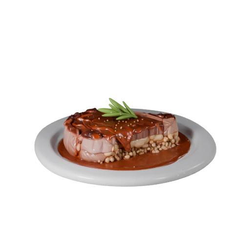 Product Steak 3D Studio Asset for Catalog Listings