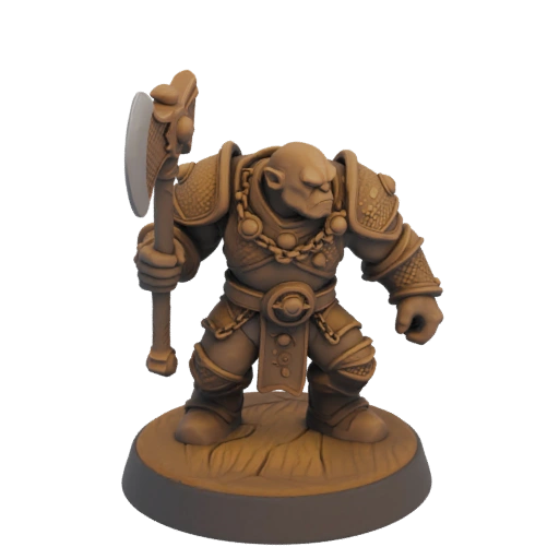 Miniature STL de Chasseur Orque de Fantasy