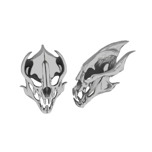 Gaster Blaster Skull 3D Model