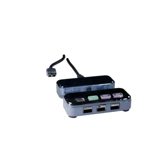 Detailed Rgb USB Hub 3D Render Asset for Studio Use