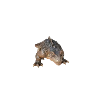 Caiman 3D Model for Blender - PBR Asset with Textures | Royalty-Free