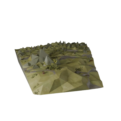Low Poly Arctic Tundra Biome 3D for Realtime Builds