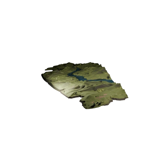 Taiga River Biome Modular Kit Biomes 3D for Level Building