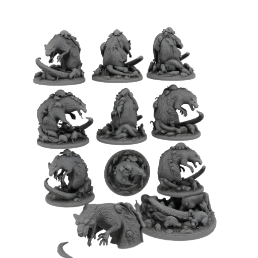 Mutant Rat Swarm Miniature