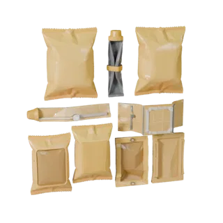 Sealed Chip Bag 3D Browser Asset for AR Online Use