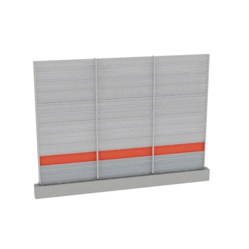 Modern Industrial Sound Barrier