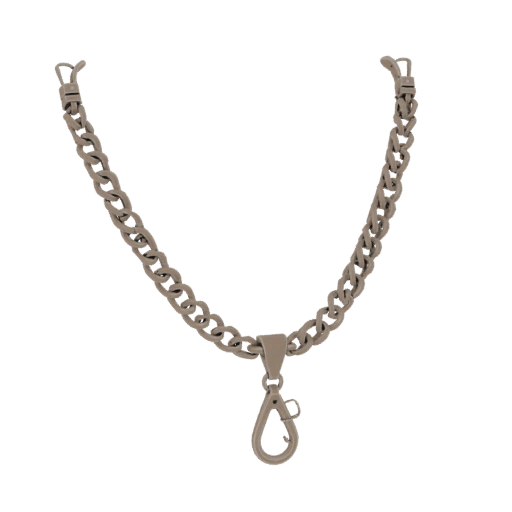 Statement Chain Necklace 3D Asset for Hero Renders