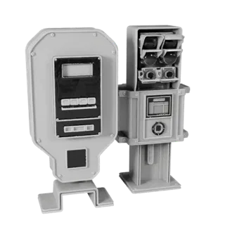 Airport Barrier Gate 3D Print Asset for Studio Use
