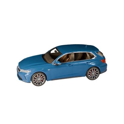 Modello 3D City Car per Unreal Engine - Asset Pronto per il Gioco