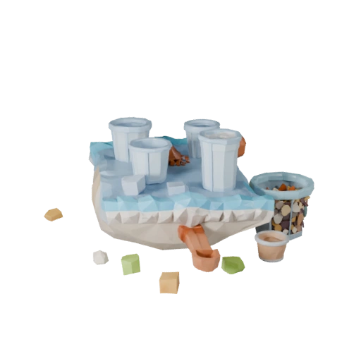 Pantry Rice Sack 3D Game Asset for Realtime Engines