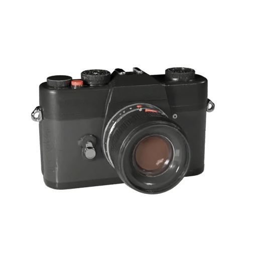 Vintage Camera 3D Realtime Asset for Studio Levels