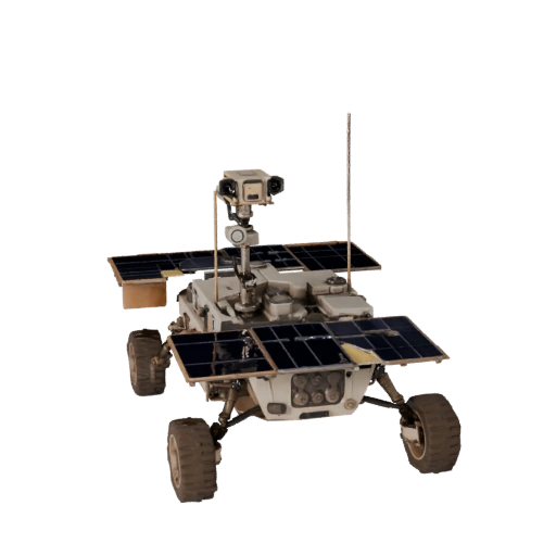Mars Lunar Lander 3D Asset for Realtime Engine Use