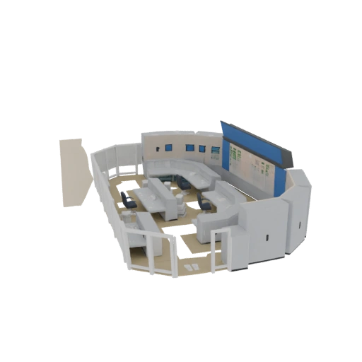 Nuclear Power Plant Control Room