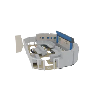 Nuclear Power Plant Control Room