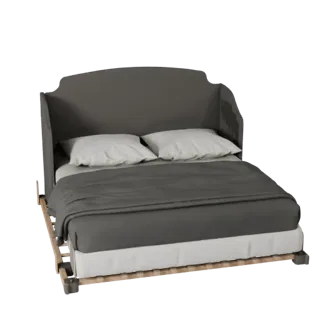 Unreal Ready Canopy Bed Frame 3D Game Asset Bundle