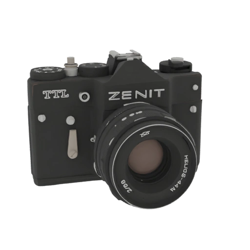 Zenit TTL Camera 3D Model