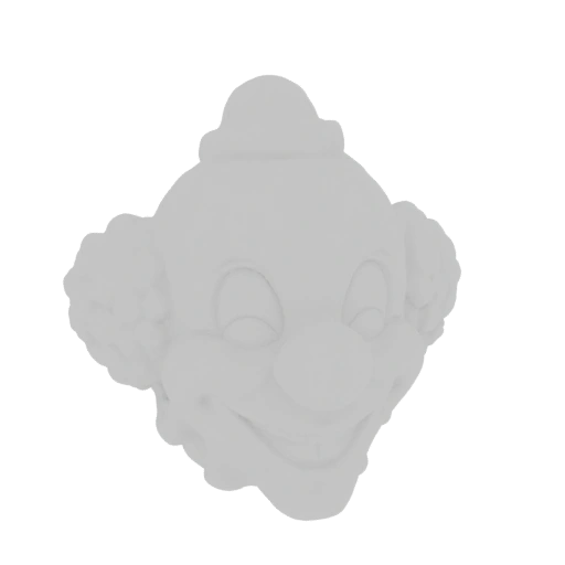 Clown Head Bust