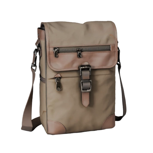 Utility Crossbody Bag 3D Cinematic Asset for Studio