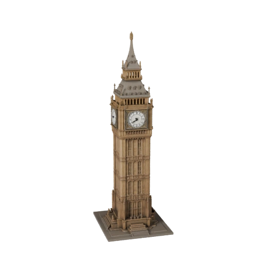 Big Ben 3D Modell - Realistisches Archviz Asset für Architektur
