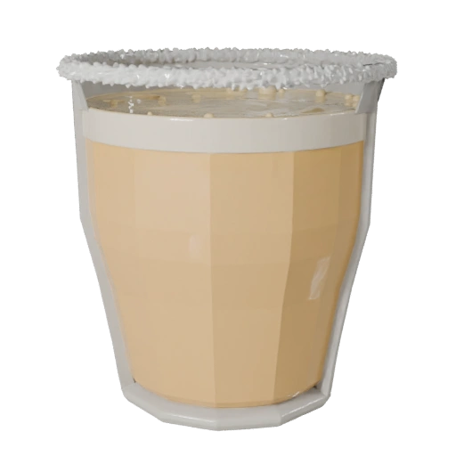 Modelo 3D de Caneca de Smoothie para Níveis Casuais de Estúdio