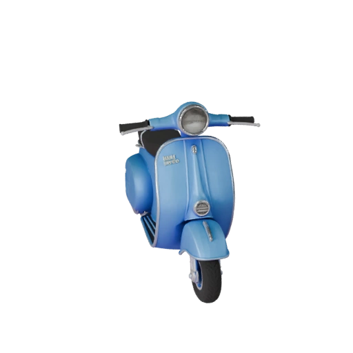 Modello 3D STL Scooter Retrò Stampabile per Collezionismo &